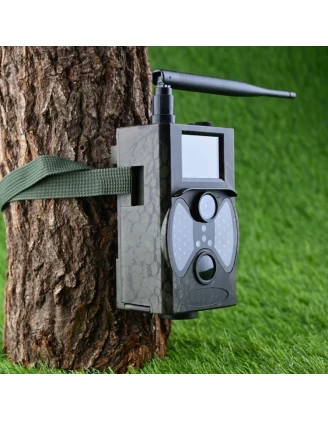 Fotopułapka GSM kamera leśna HC-300M 40 IR 940nm Czujnik Ruchu v3 16MPX
